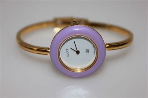 gucci women bangle watch|vintage Gucci watch interchangeable.